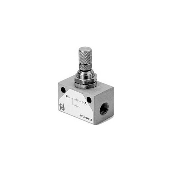 Alpha Technologies AIGNEP Inline Needle Valve 82860-04, 1/4" Female Nptf - Min Qty 4 82860-04 - main